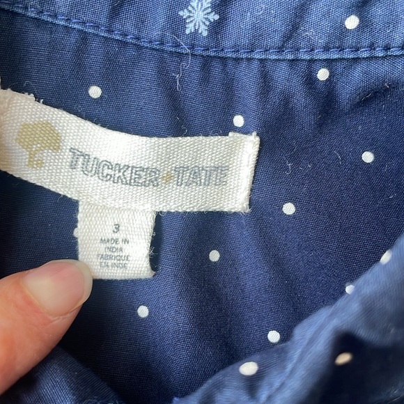 Tucker and Tate Holiday Button Down Shirt - Picture 3 of 3